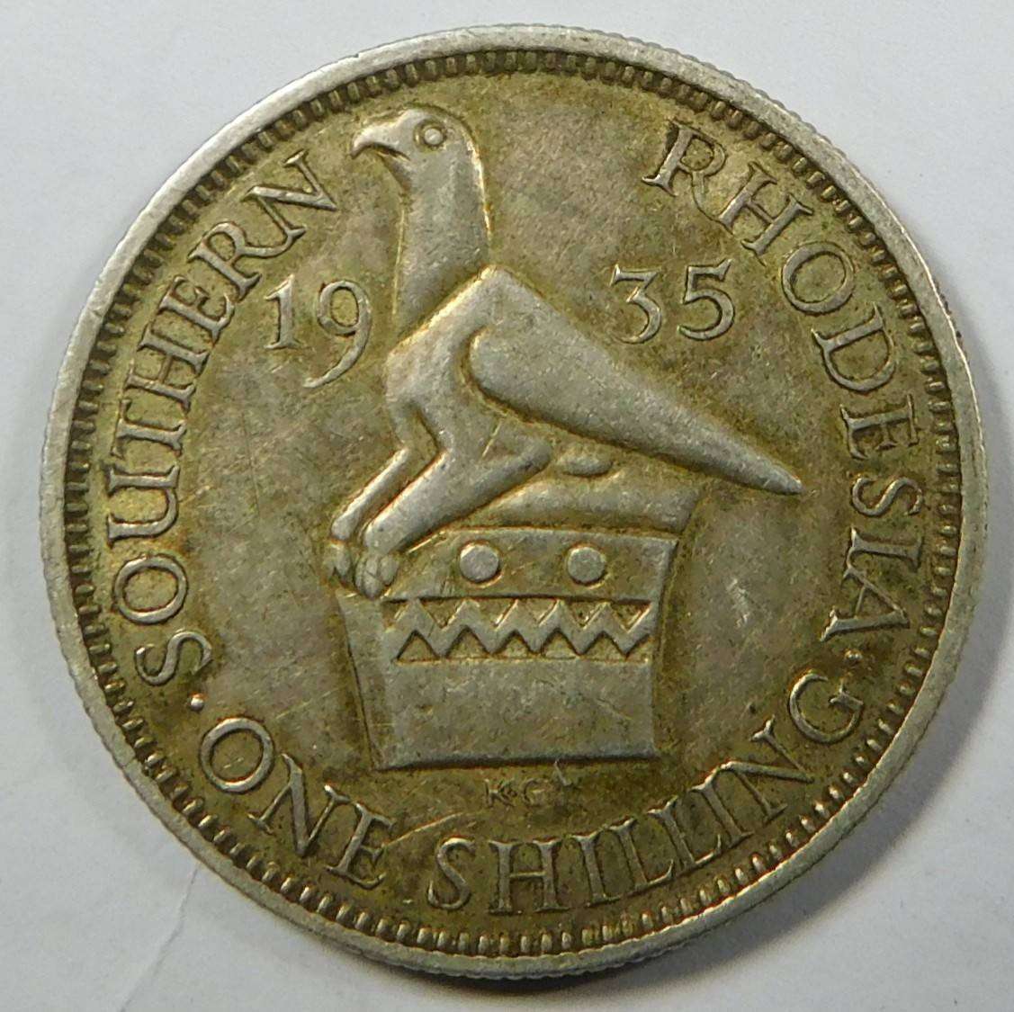 Southern Rhodesia Shilling 1935