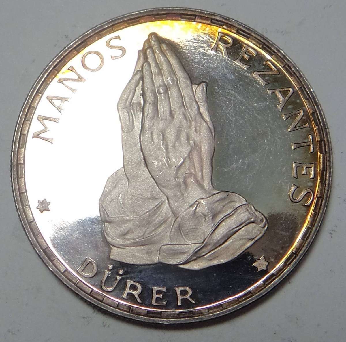 Equatorial Guinea Proof Silver 50-Pesetas 1970