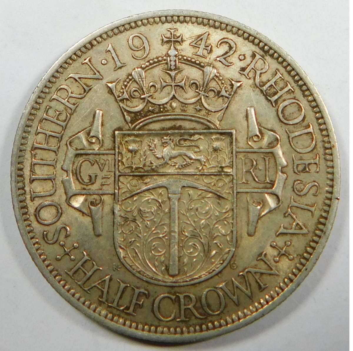 Southern Rhodesia Half Crown 1942