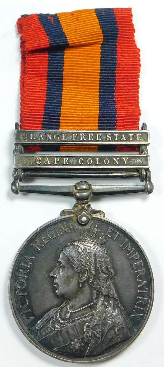 Queens Medal to 277 Serjt. A.J.P. Barnett Cape P.D.I.