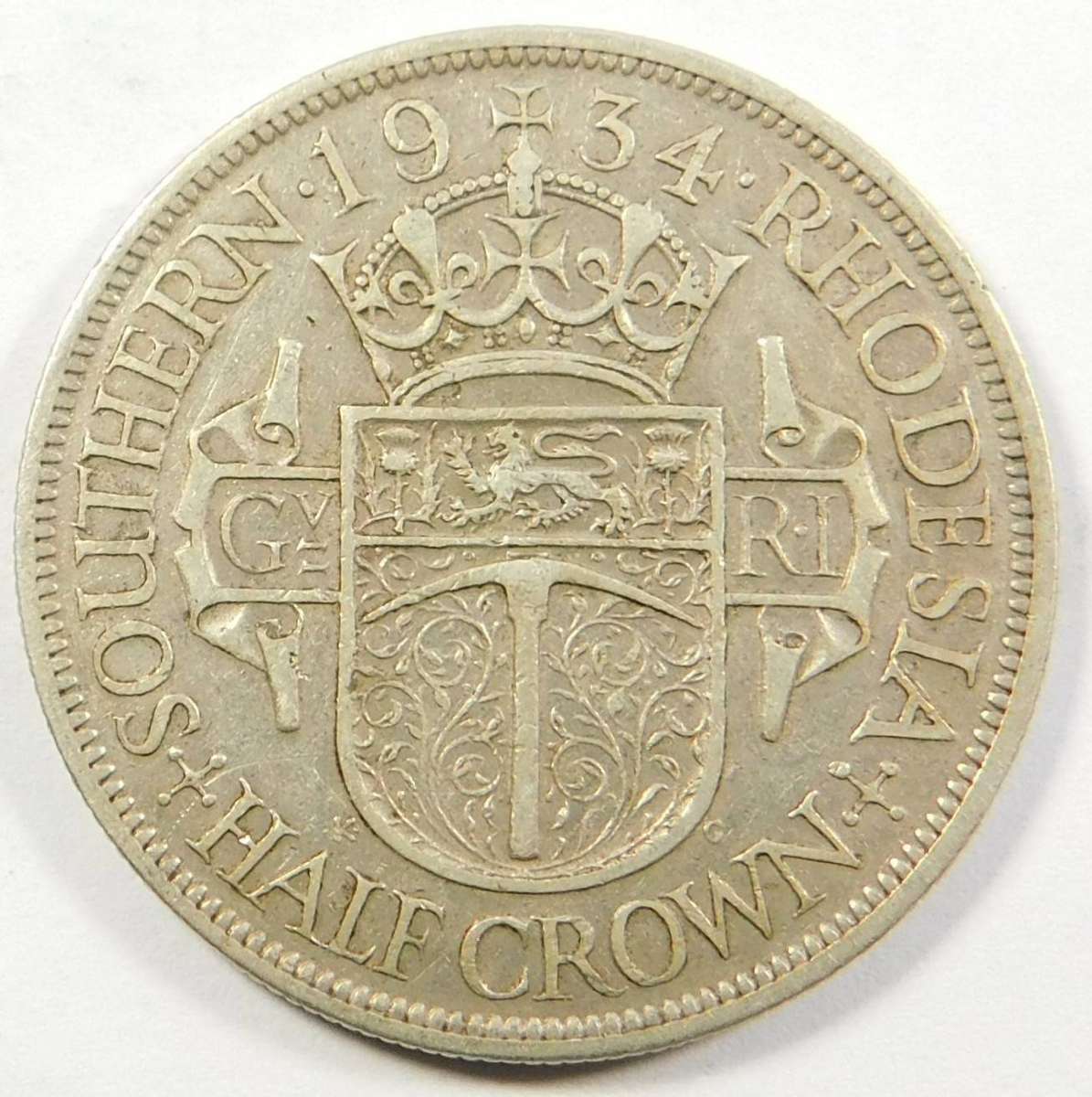 Southern Rhodesia: Half Crown 1934