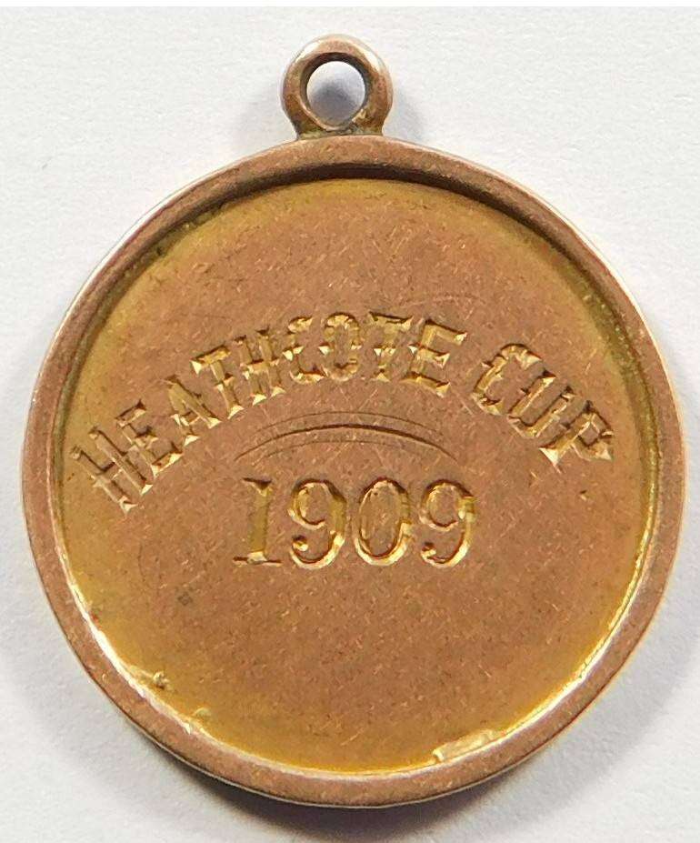 Heathcote Cup 9ct GOLD Medal