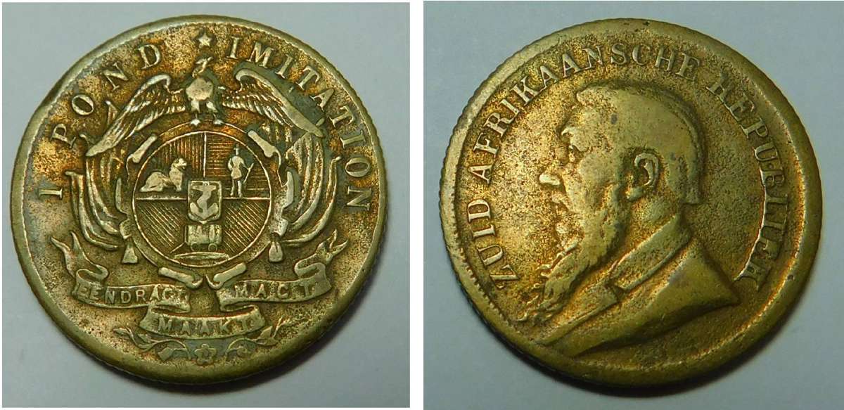Paul Kruger Pond Token (Withers # 2) 2 available