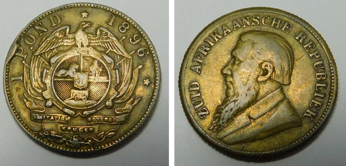 Paul Kruger Pond Token (Withers # 3) 2 available