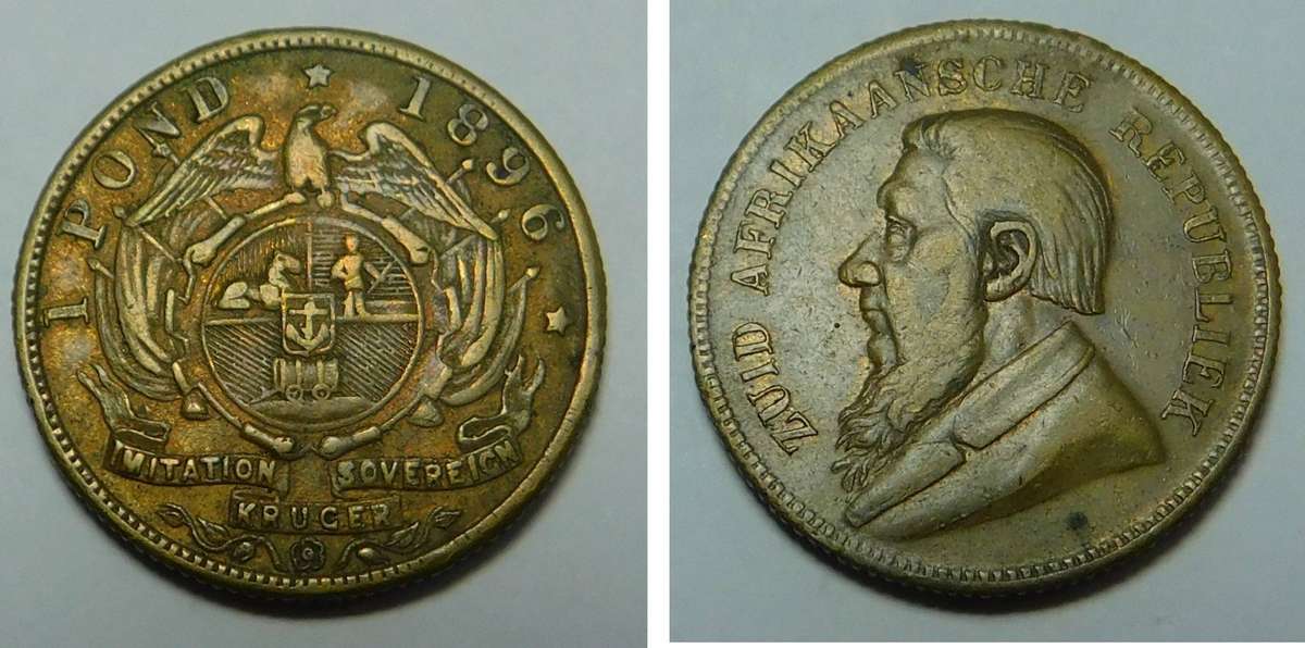 Paul Kruger Pond Token (Withers # 4) 4 available