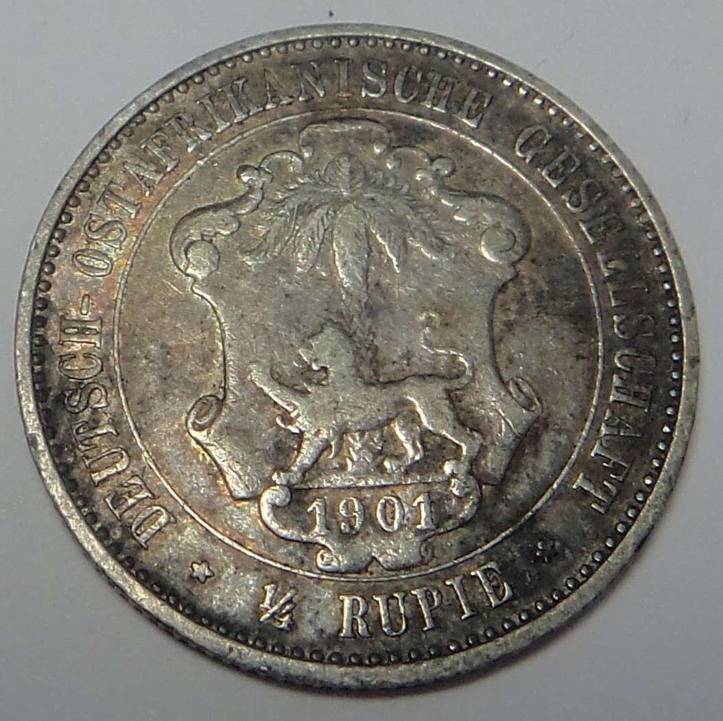 German East Africa: Quarter Rupie 1901