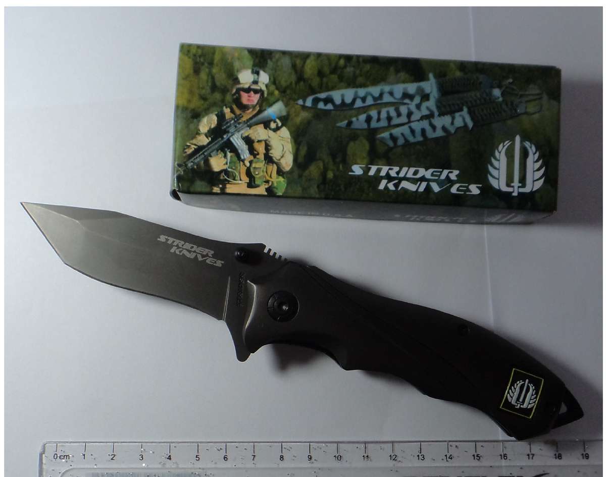 Strider Pocket Knife made in the USA (2 available)