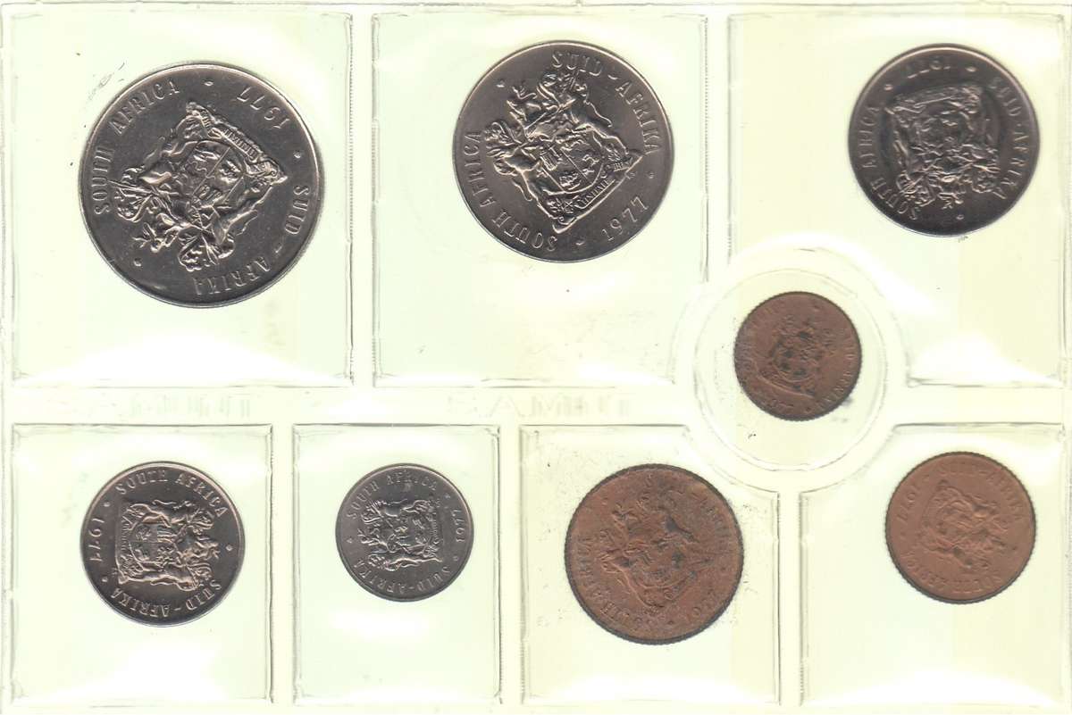 RSA: Uncirculated Coin Pack of 1977