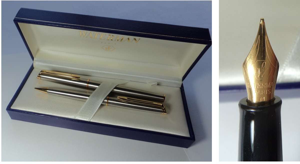 Waterman Fountain Pen & Pencil Set (unused)