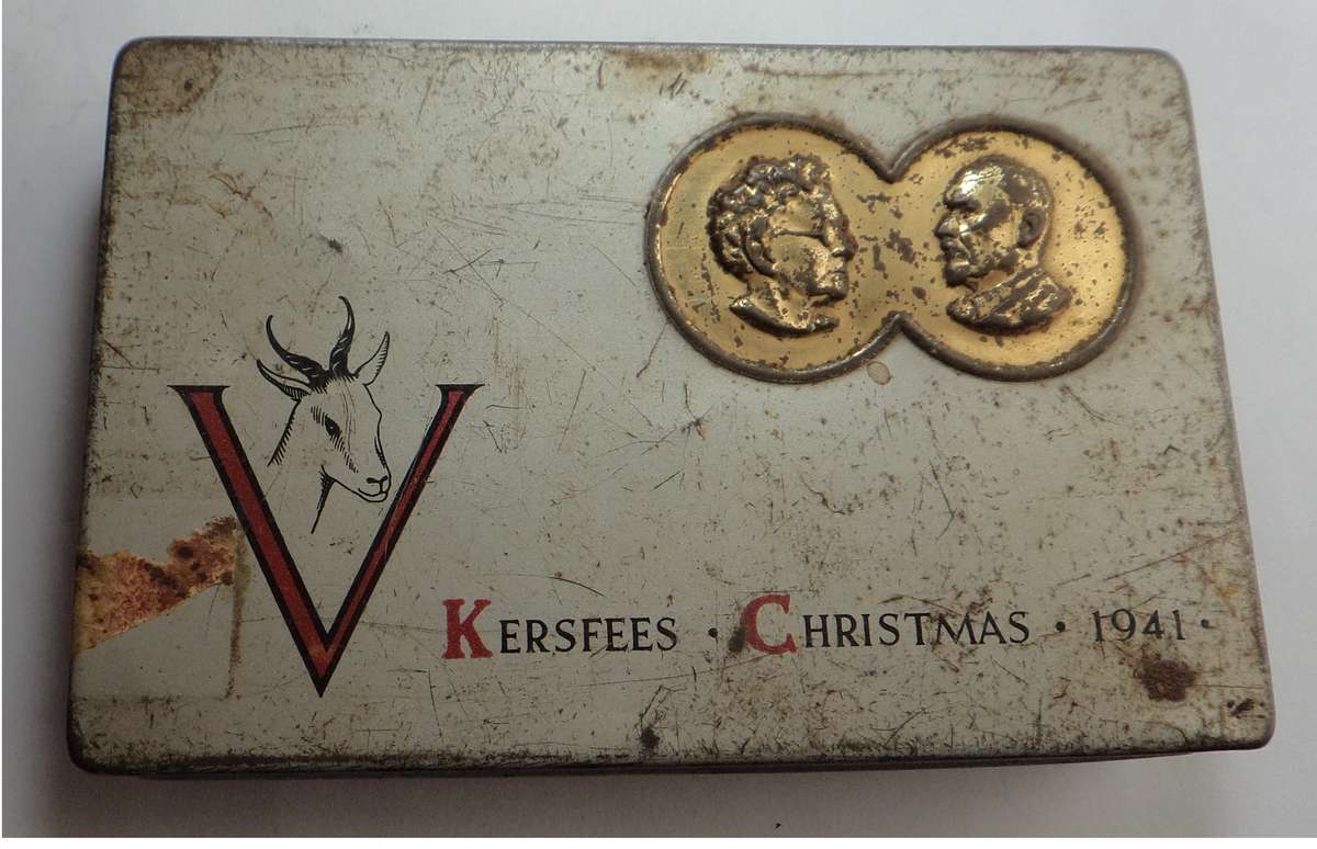 South African World War II Cigarette Case of 1941