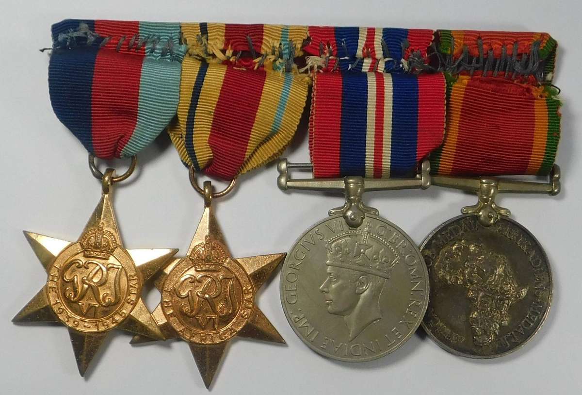 WWII Medal Group to 61012 R.H. Hunter