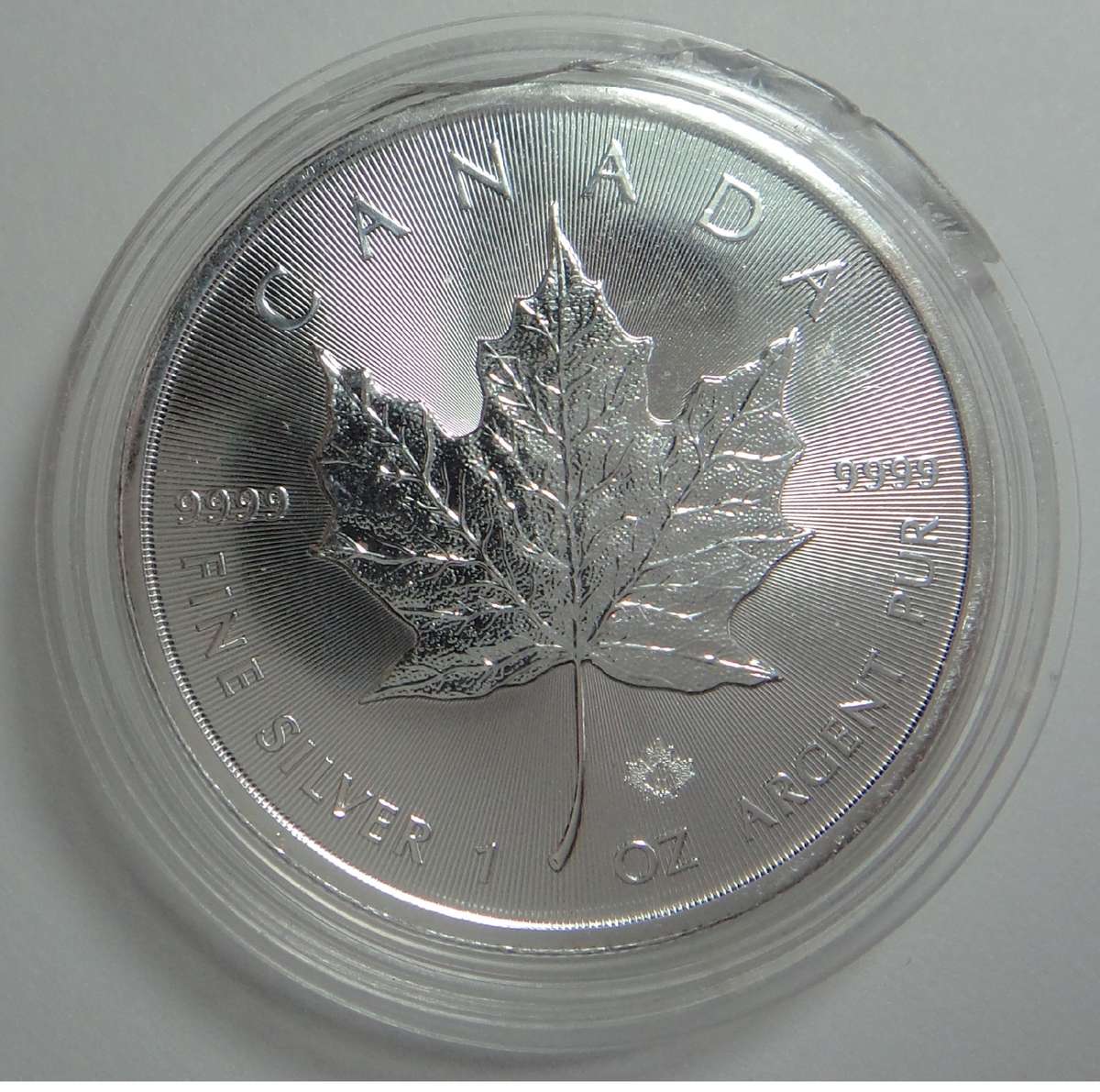 Canada: Mint State 1 OZ Silver 5 Dollars 2021