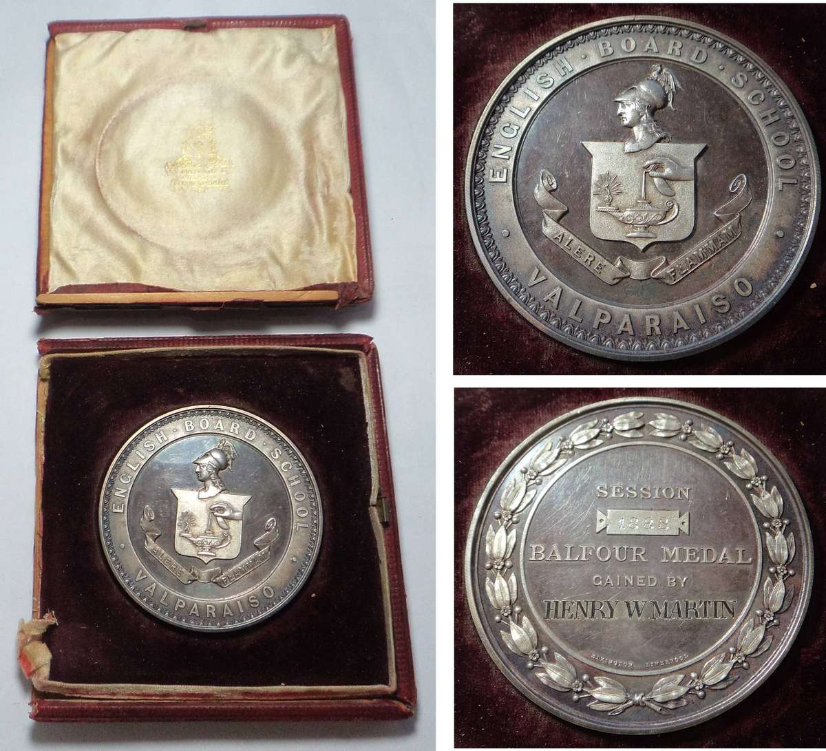 The Alexander Balfour Silver Medal of 1888