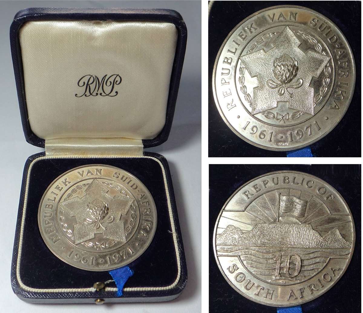 Republic of South Africa 1961-1971 (Unrecorded by Laidlaw)