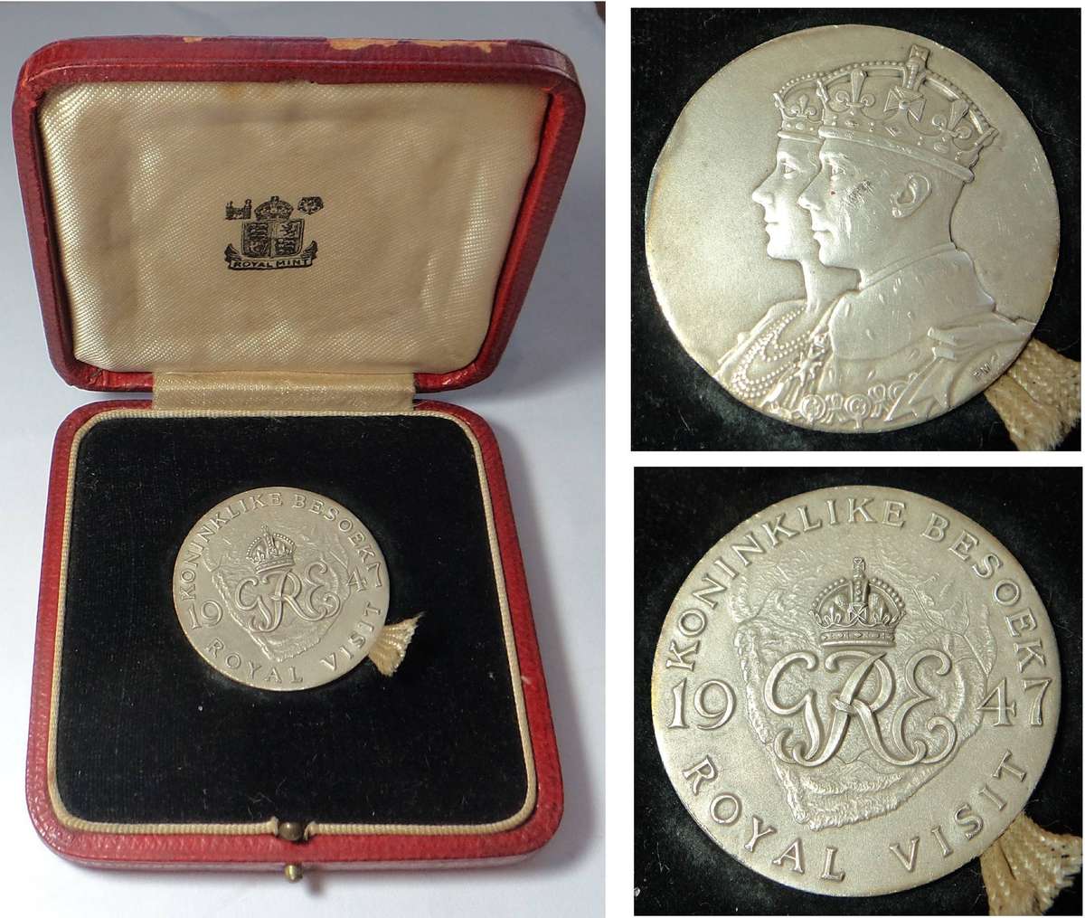 SA Royal Visit: King George VI & Queen Elizabeth 1947 (Laidlaw # 0099c).