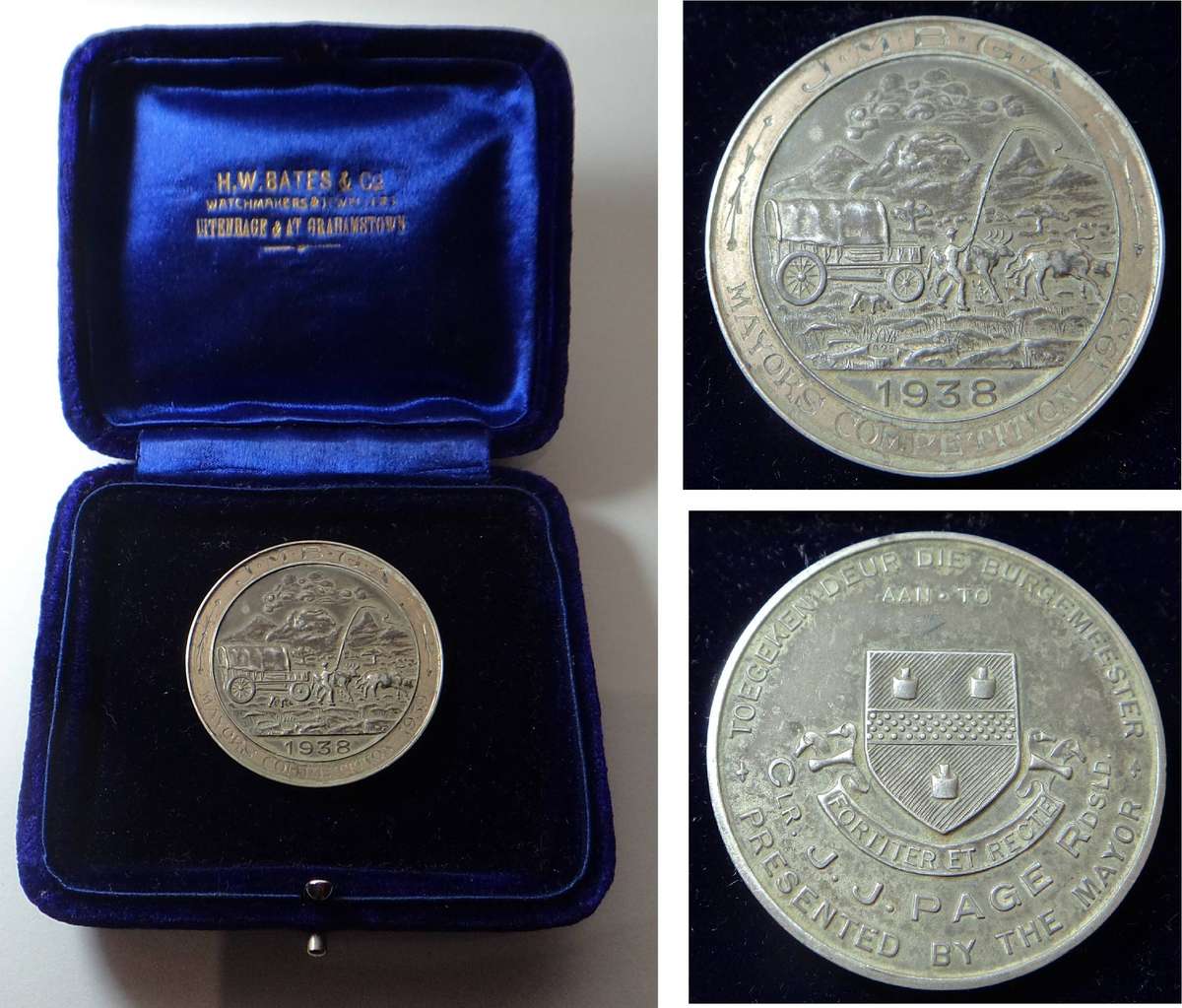 Voortrekker Centenary, Mayor of Johannesburg (Laidlaw # 1315)