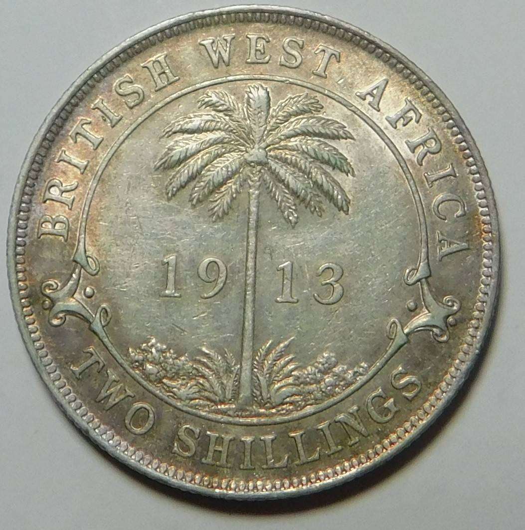 British West Africa: George V Florin 1913