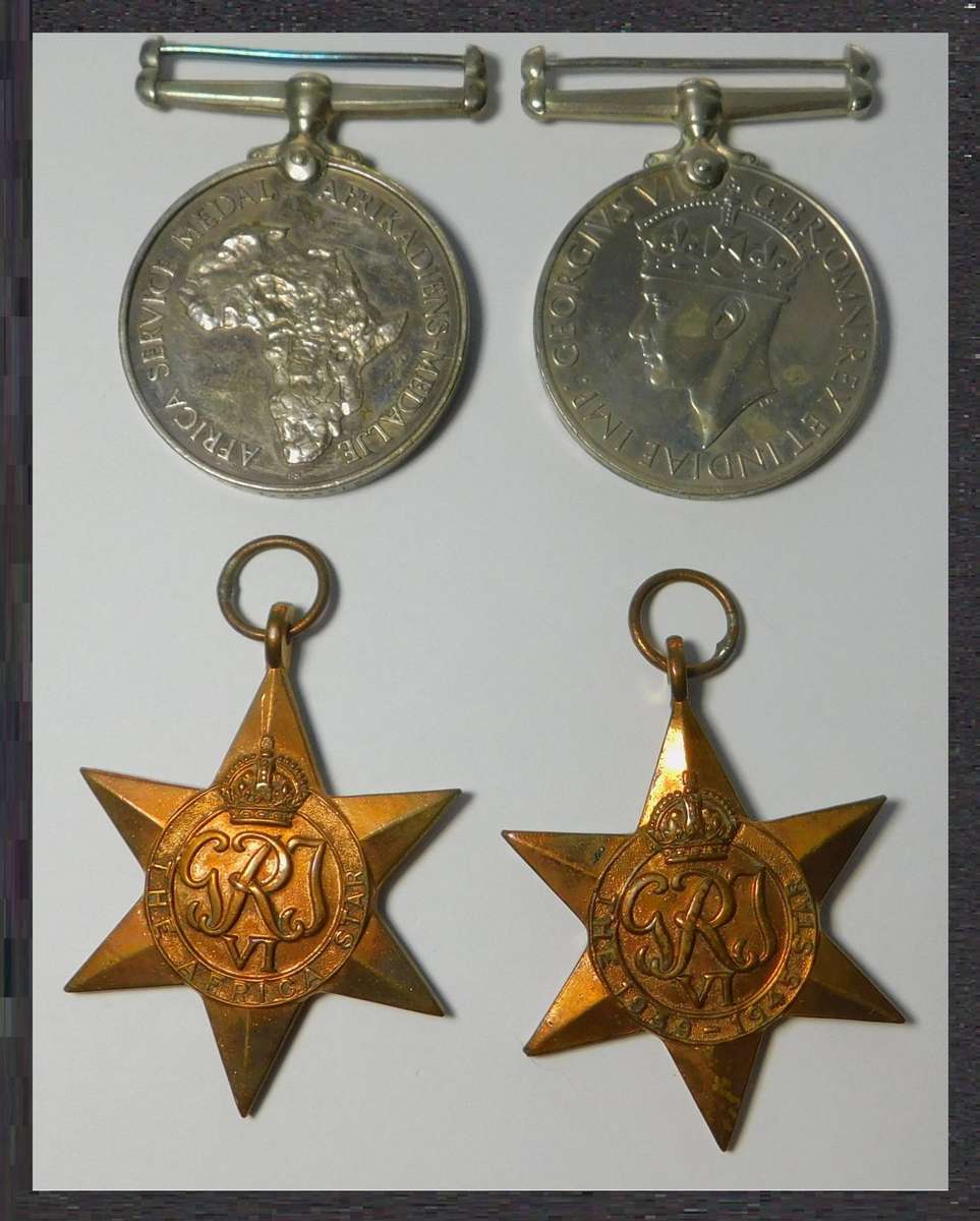WW2 Medal Group to M10716 I. Cassim