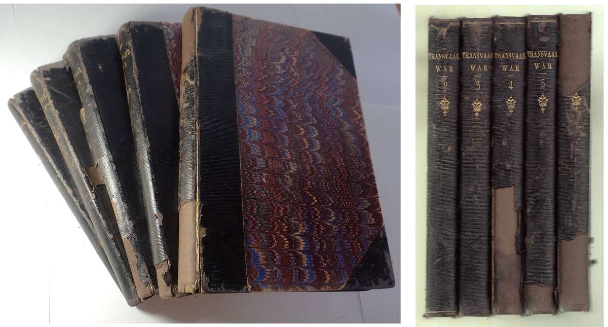 The Transvaal War Vol. 2-6 by Louis Cheswicke (Private Pick-up only)