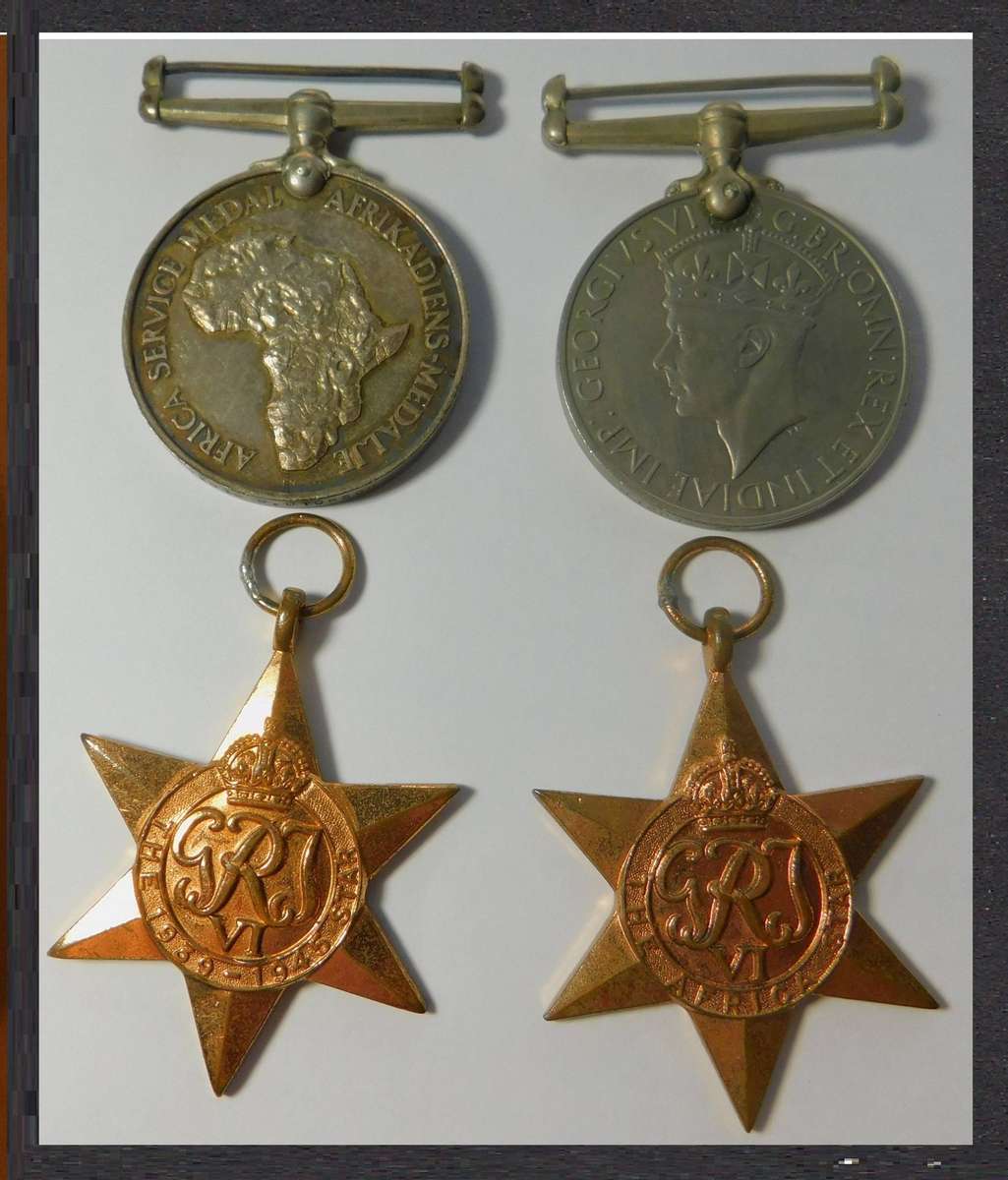 WW2 Medal Group to M12016 D. Dickson