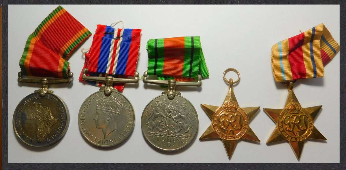 WW2 Medal Group to C319275 J. Adams