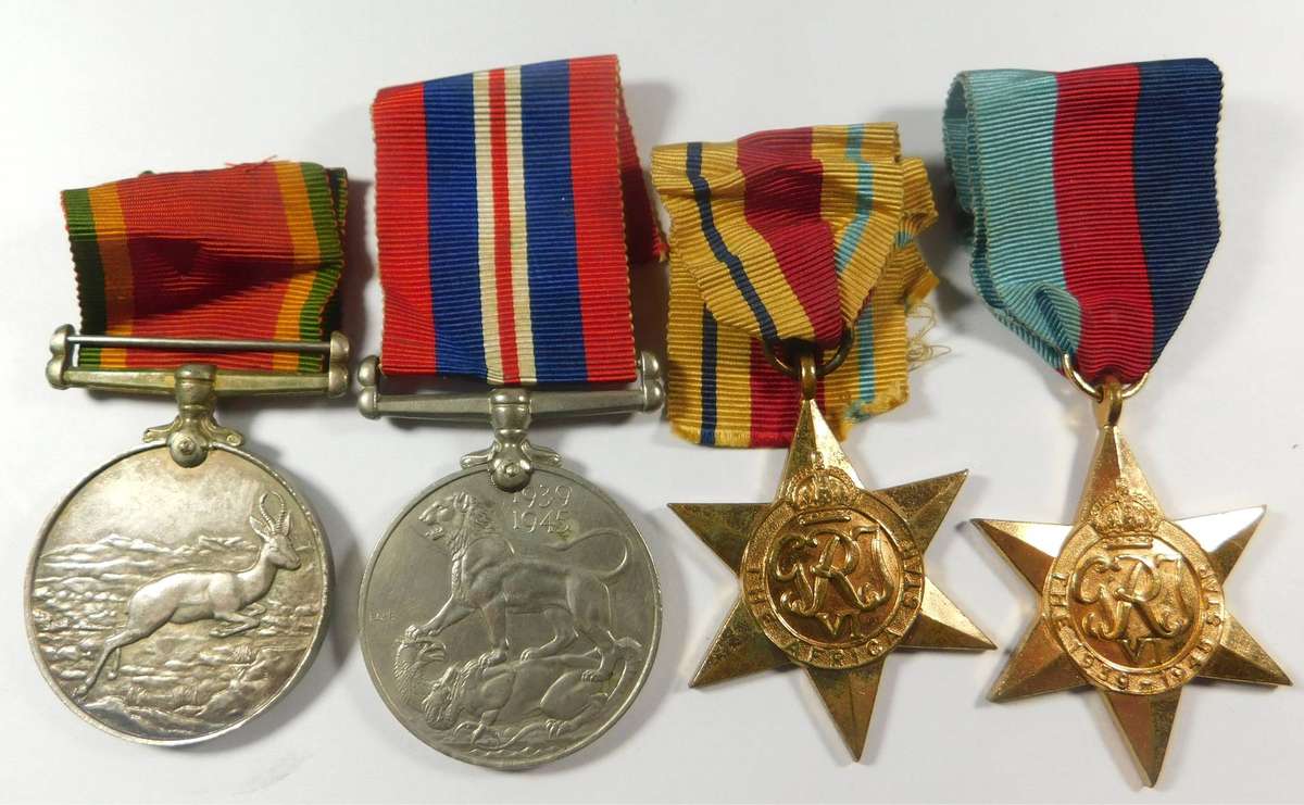 Word War II Medal Group to M11213 A. Adams