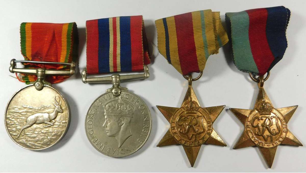 Word War II Medal Group to M12619 G. Adams