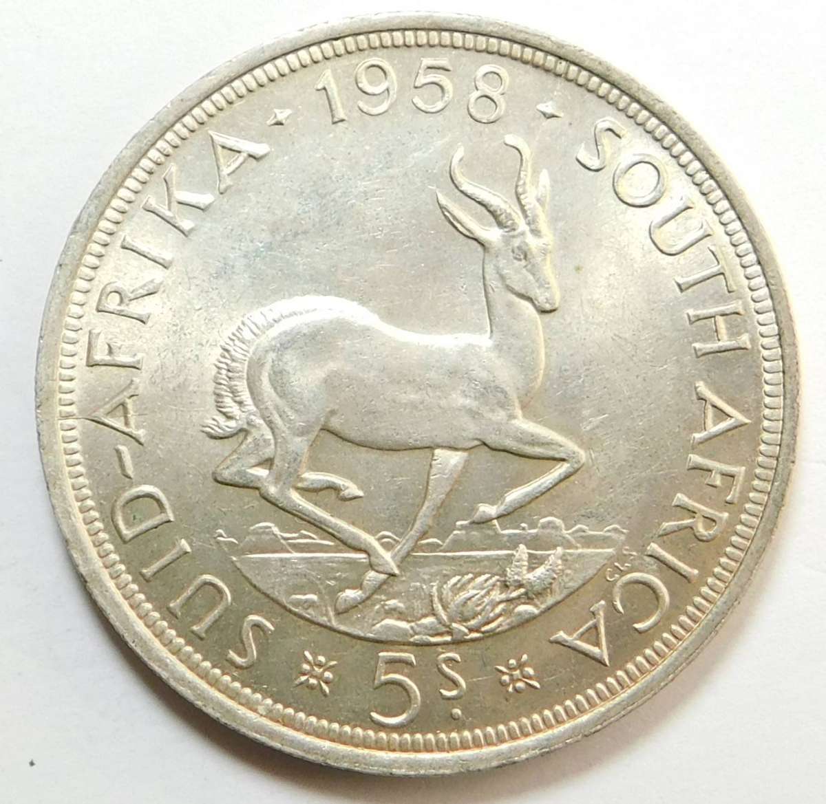 Union of SA Silver Crown 1958