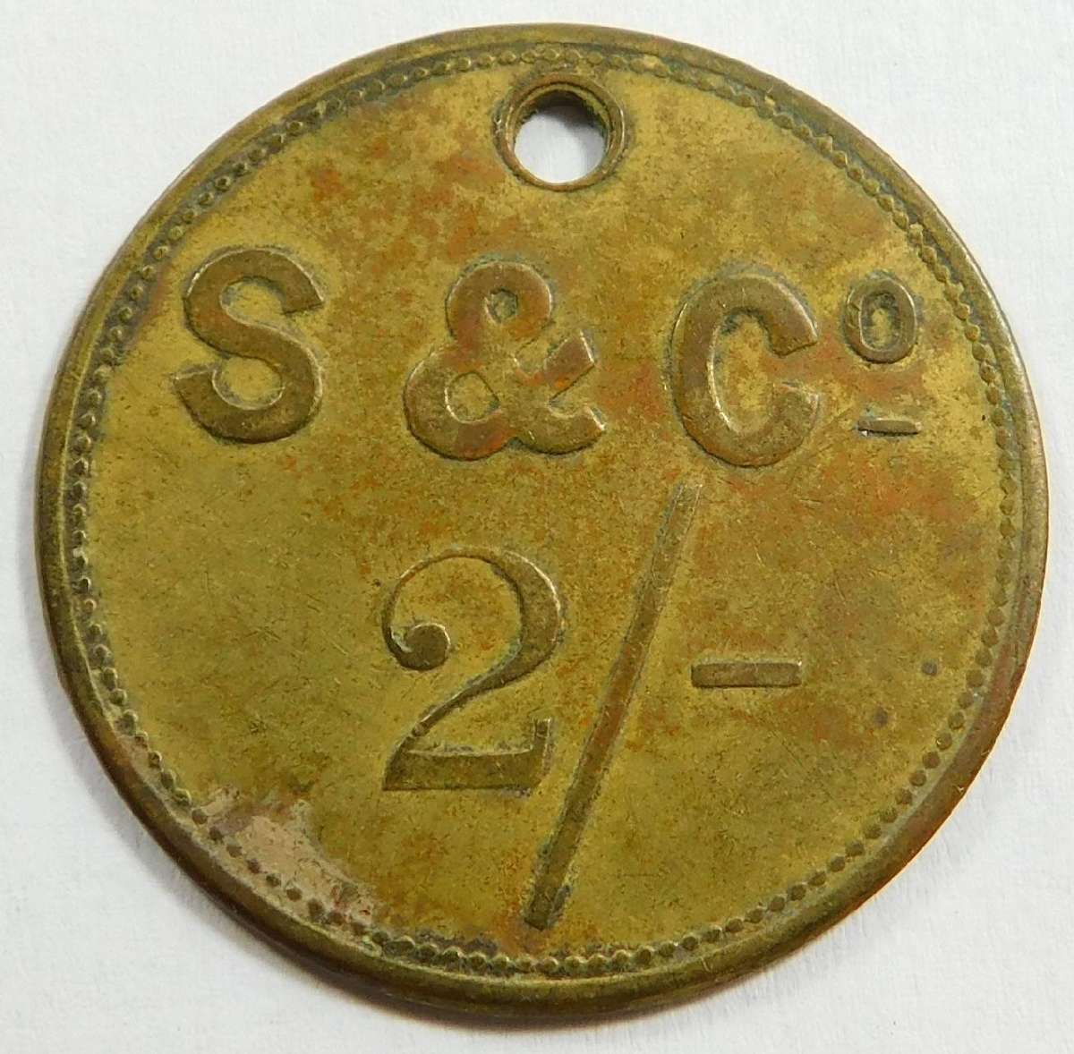Strachan & Co 2/- (Set 1) 5 available