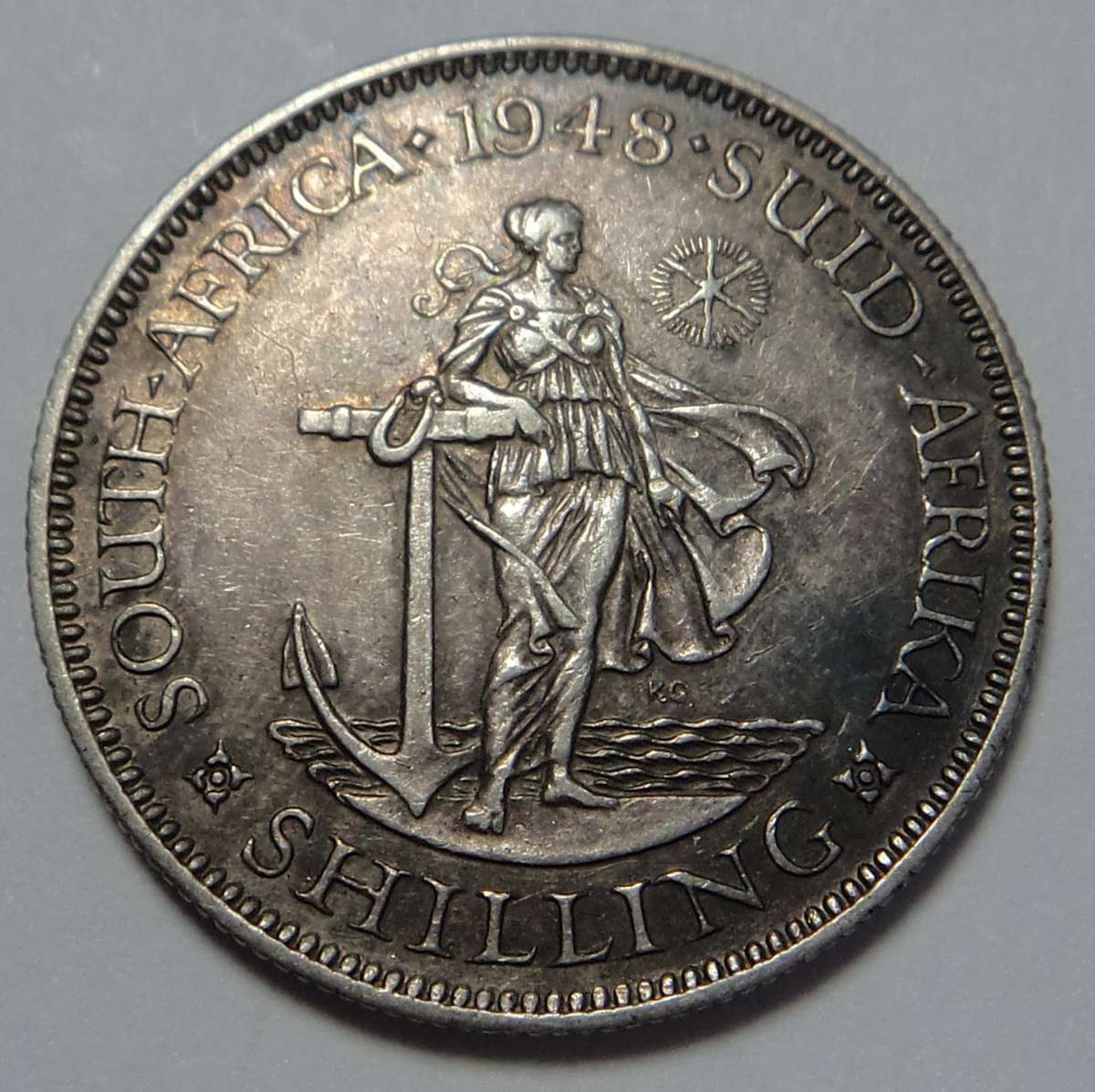 Union of SA: The scarce Shilling of 1948