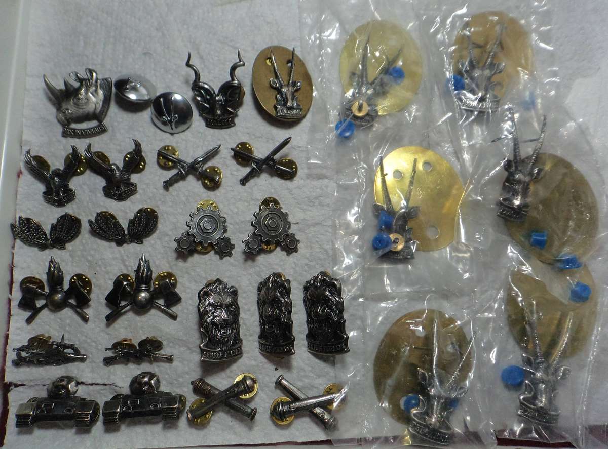 Large Collection of South West Africa Military Badges
