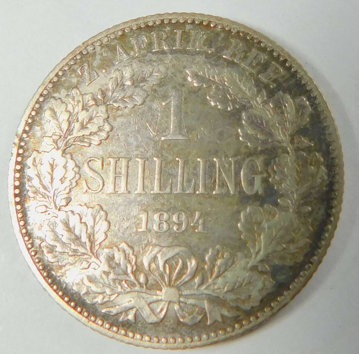 1894 Paul Kruger ZAR Shilling