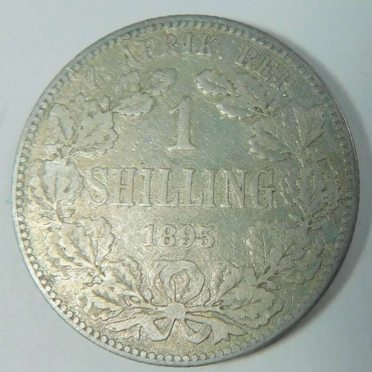 1895 Paul Kruger ZAR Shilling
