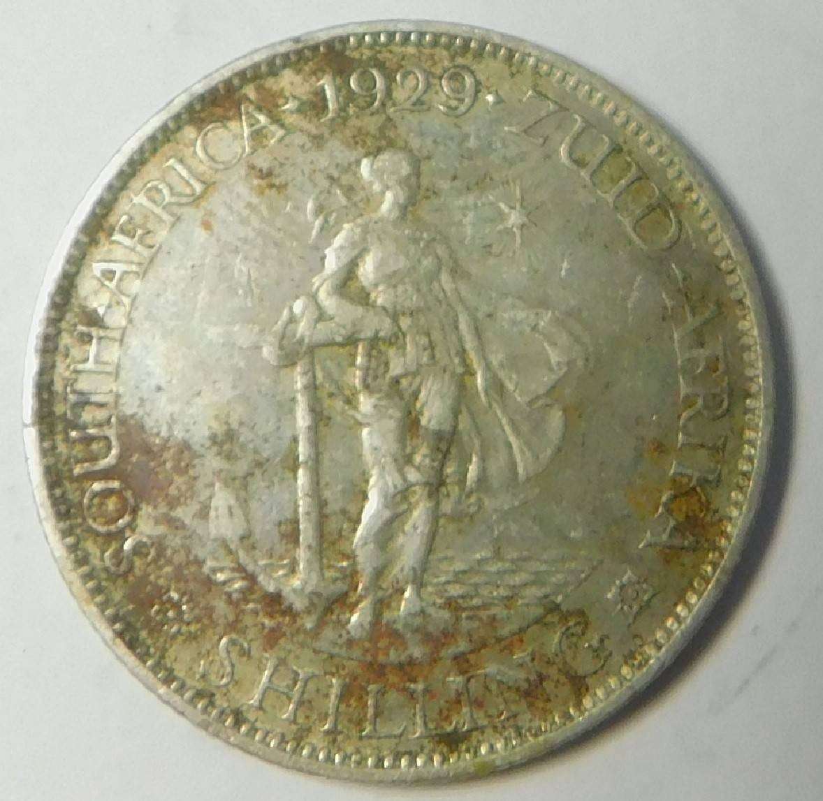 1929 South African Union Shilling