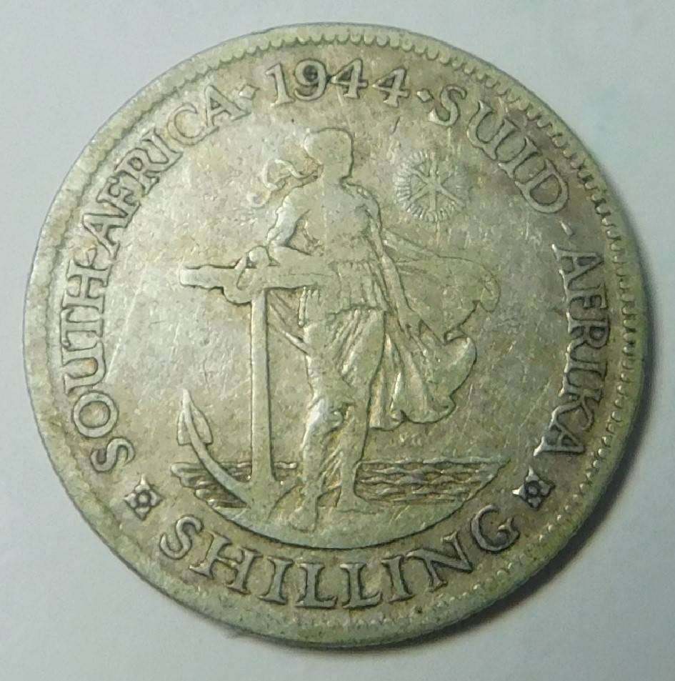 1944 South African Union Shilling
