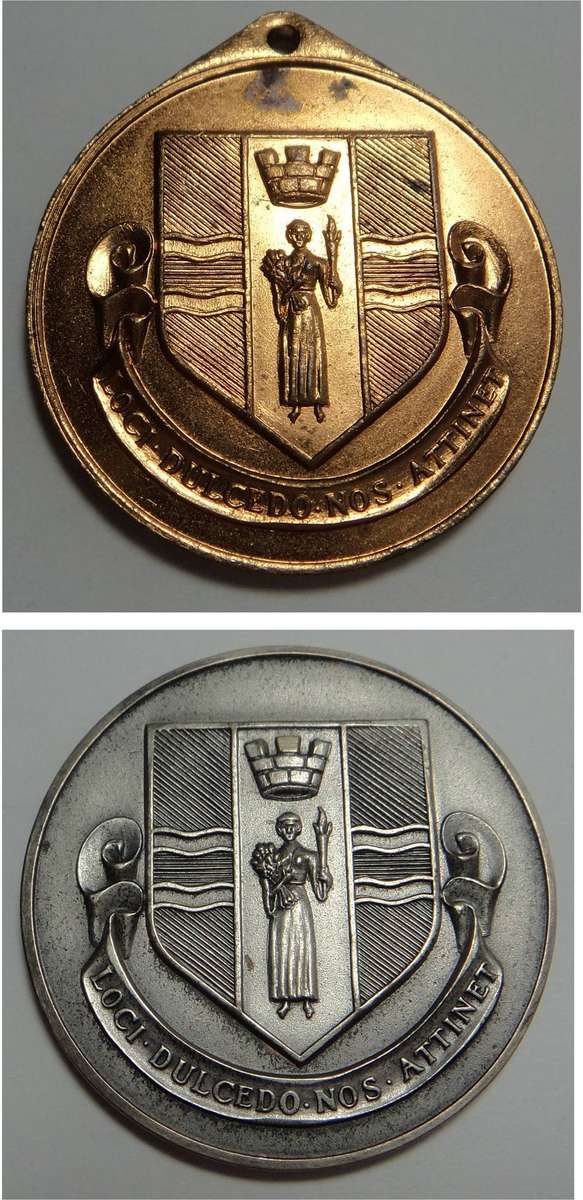 Silver & Bronze Set: Ceres 1855 - 1955