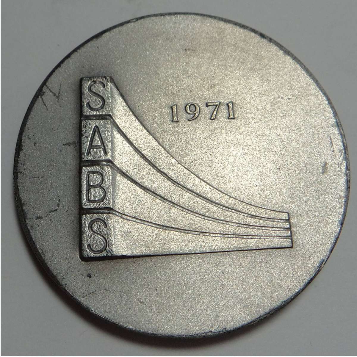 Silver Medal: SA Bureau for Standards 1971