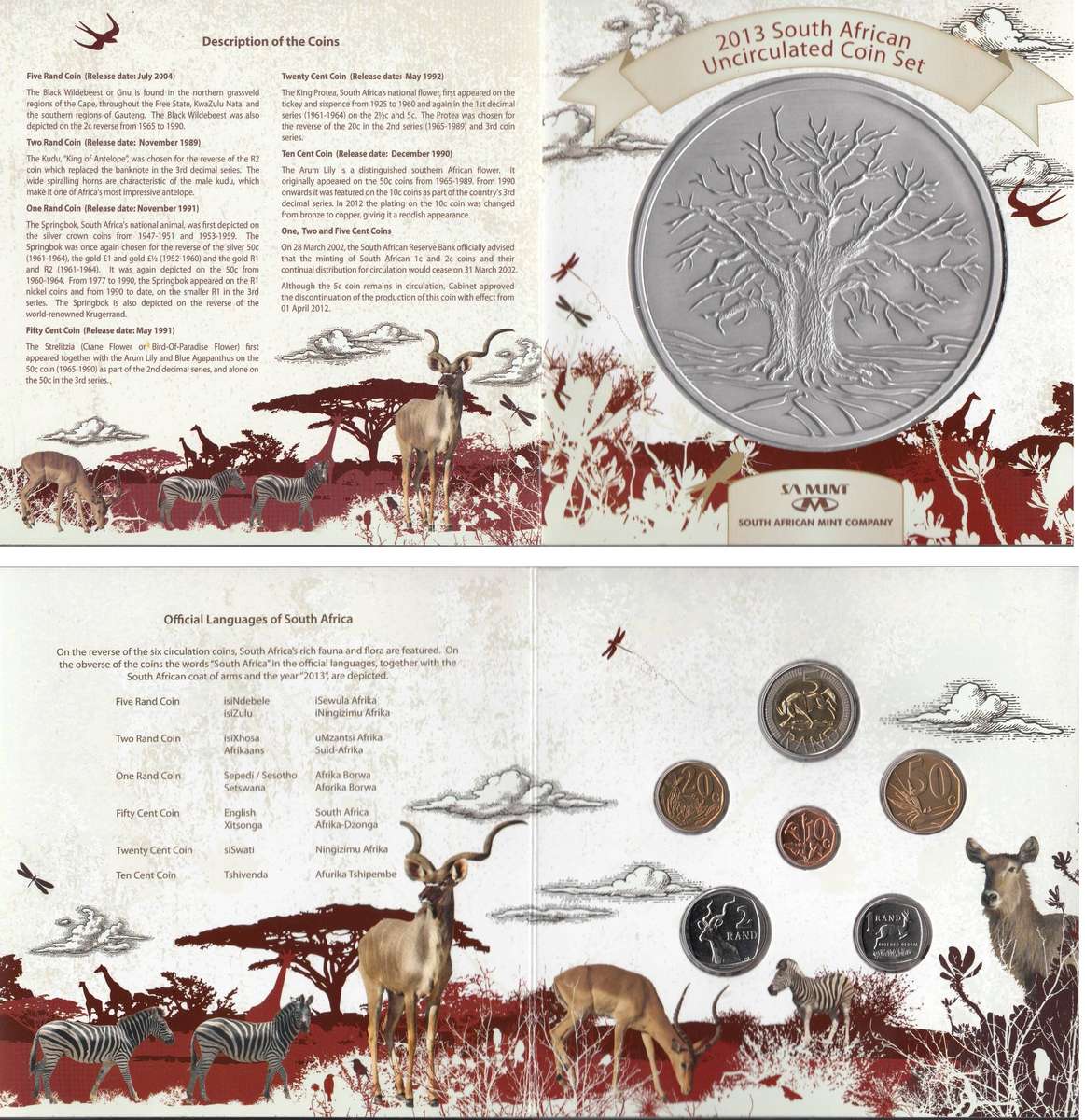 2013 UNC Coin Set