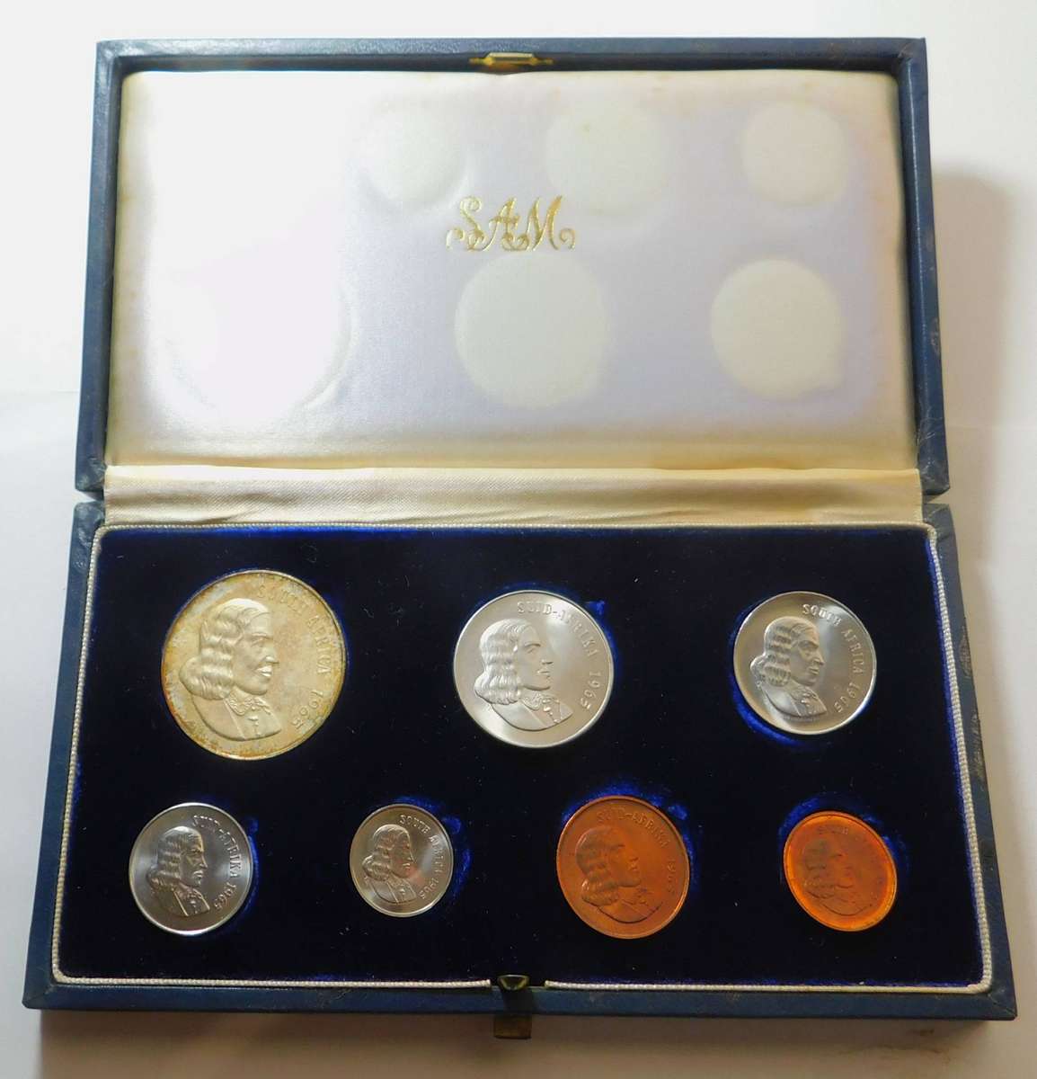 1965 Short Proof Set of the RSA (Set 2 of 3)