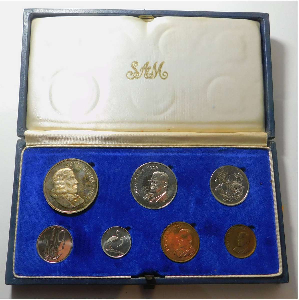 1968 Short Proof Set of the RSA (2 available)
