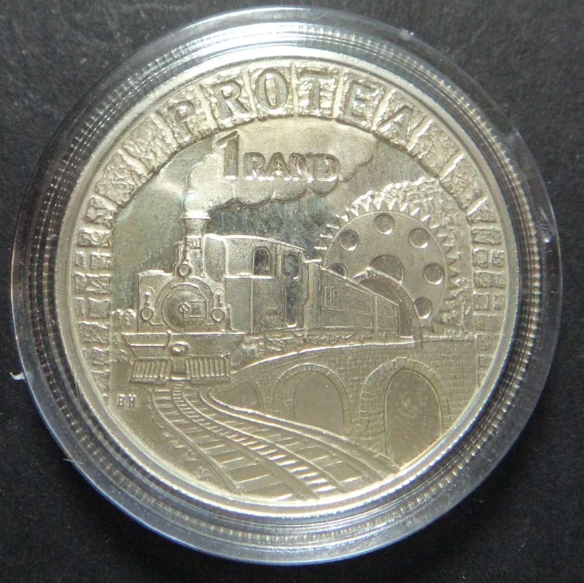 RSA UNC Silver R1 1995 (Train)