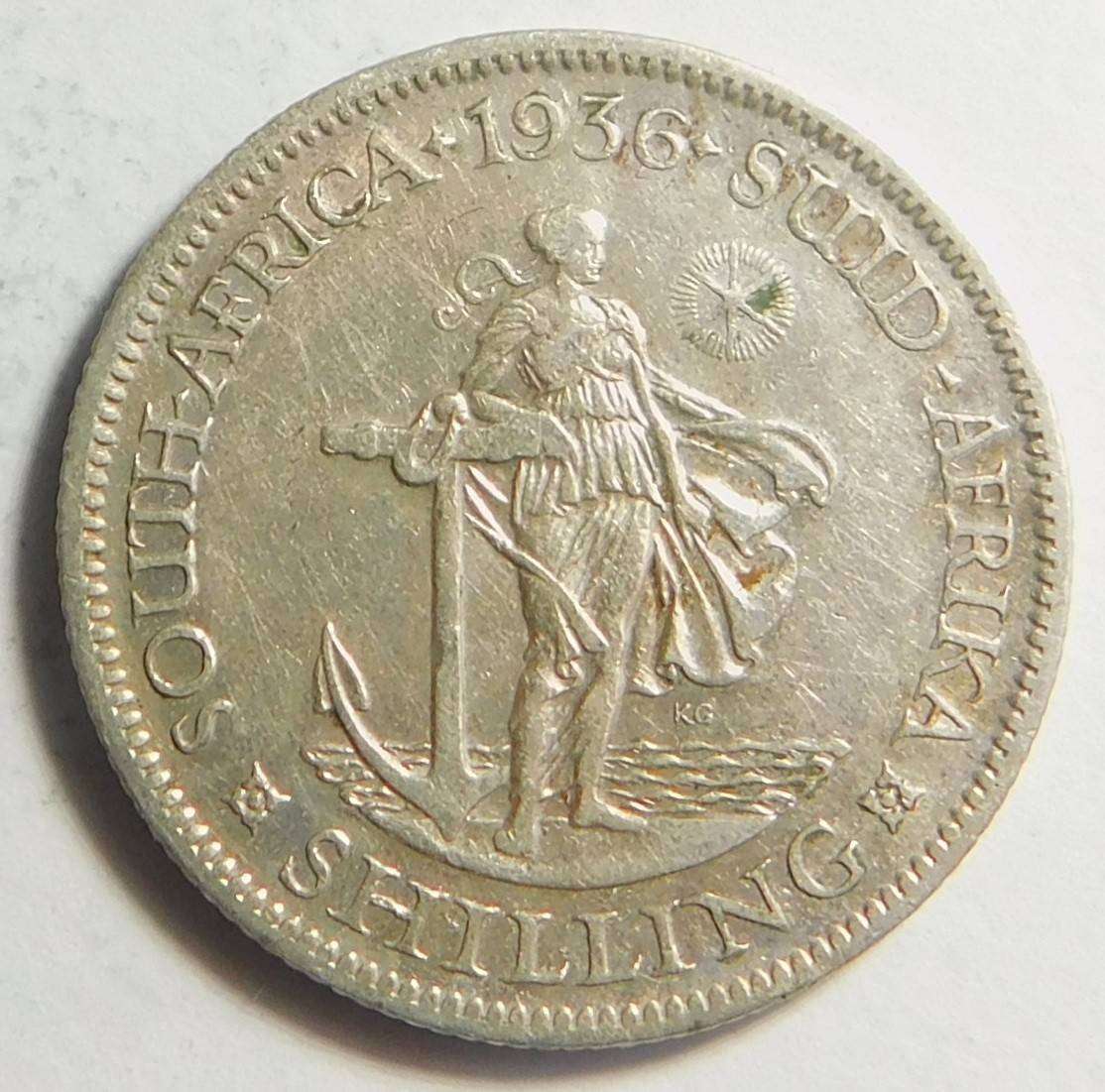 Union of SA Shilling (1/-) 1936