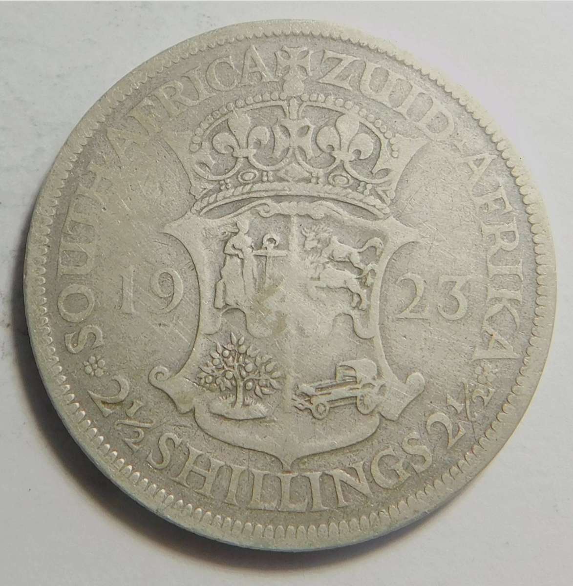 Union of SA Half-crown 1923