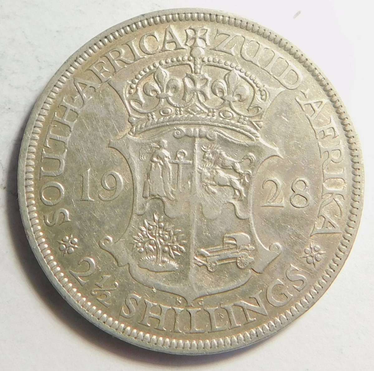 Union of SA Half-crown 1928
