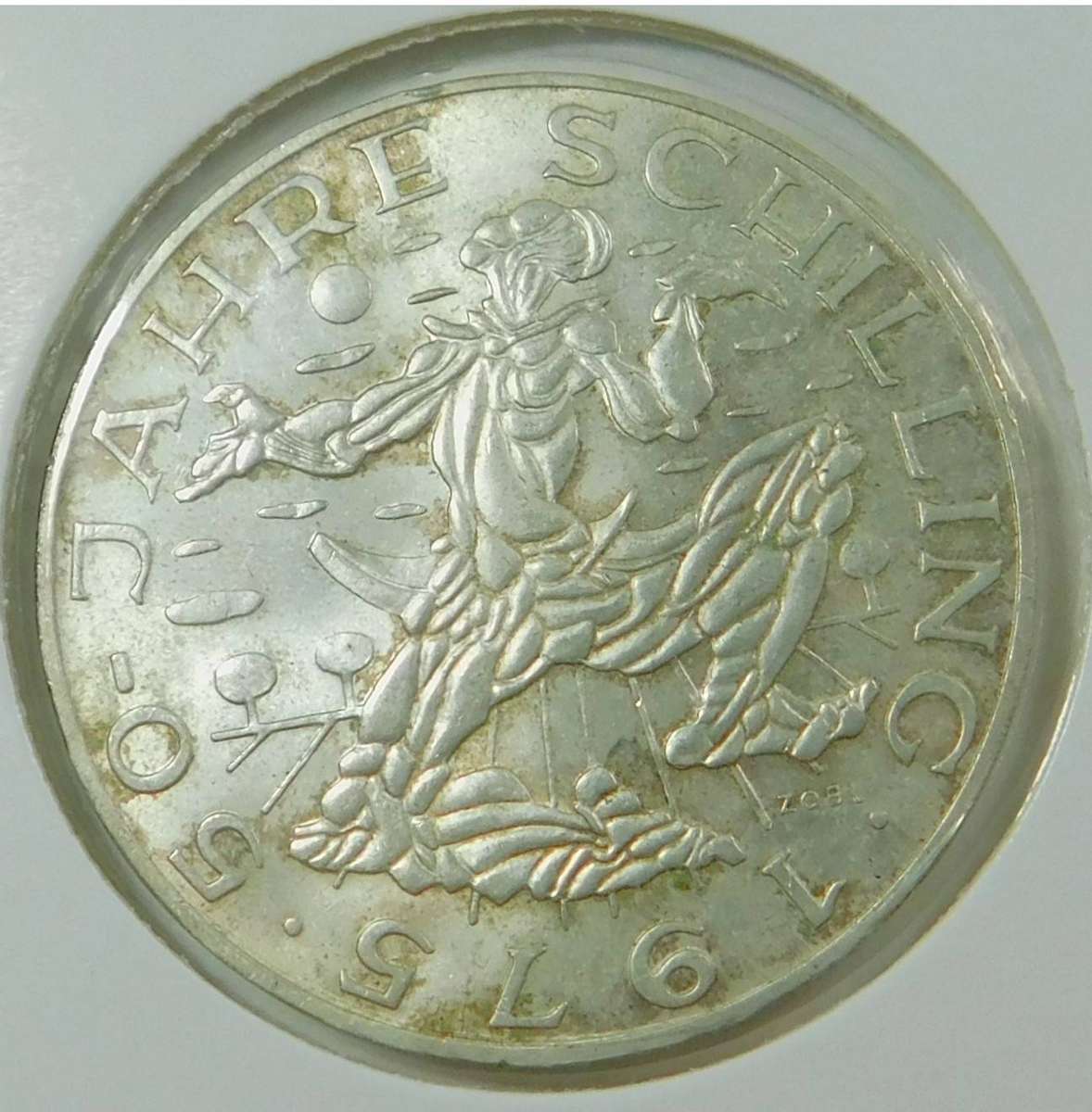 Austria: Silver 100-Schilling 1975 (Schilling 50 Years)