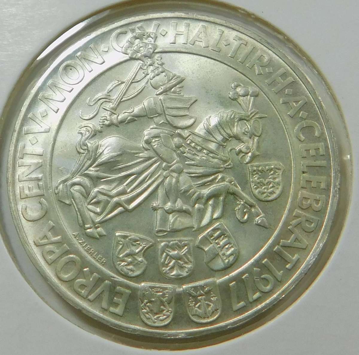 Austria: Silver 100-Schilling 1977 (Münzstätte Hall)