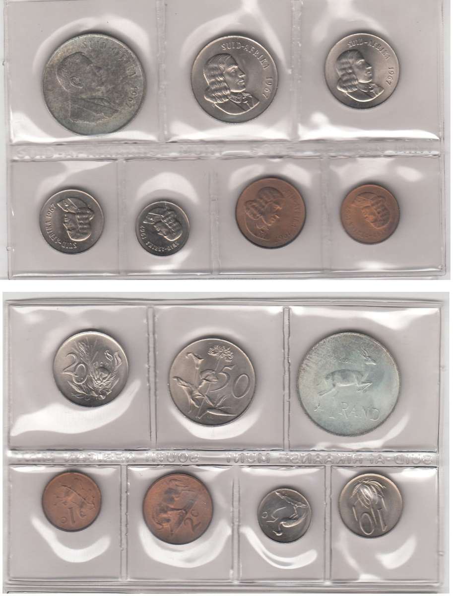 1967 Afrikaans SA Mint Pack with Silver R1