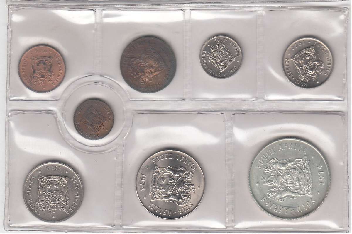 1974 SA Mint Pack with Silver R1