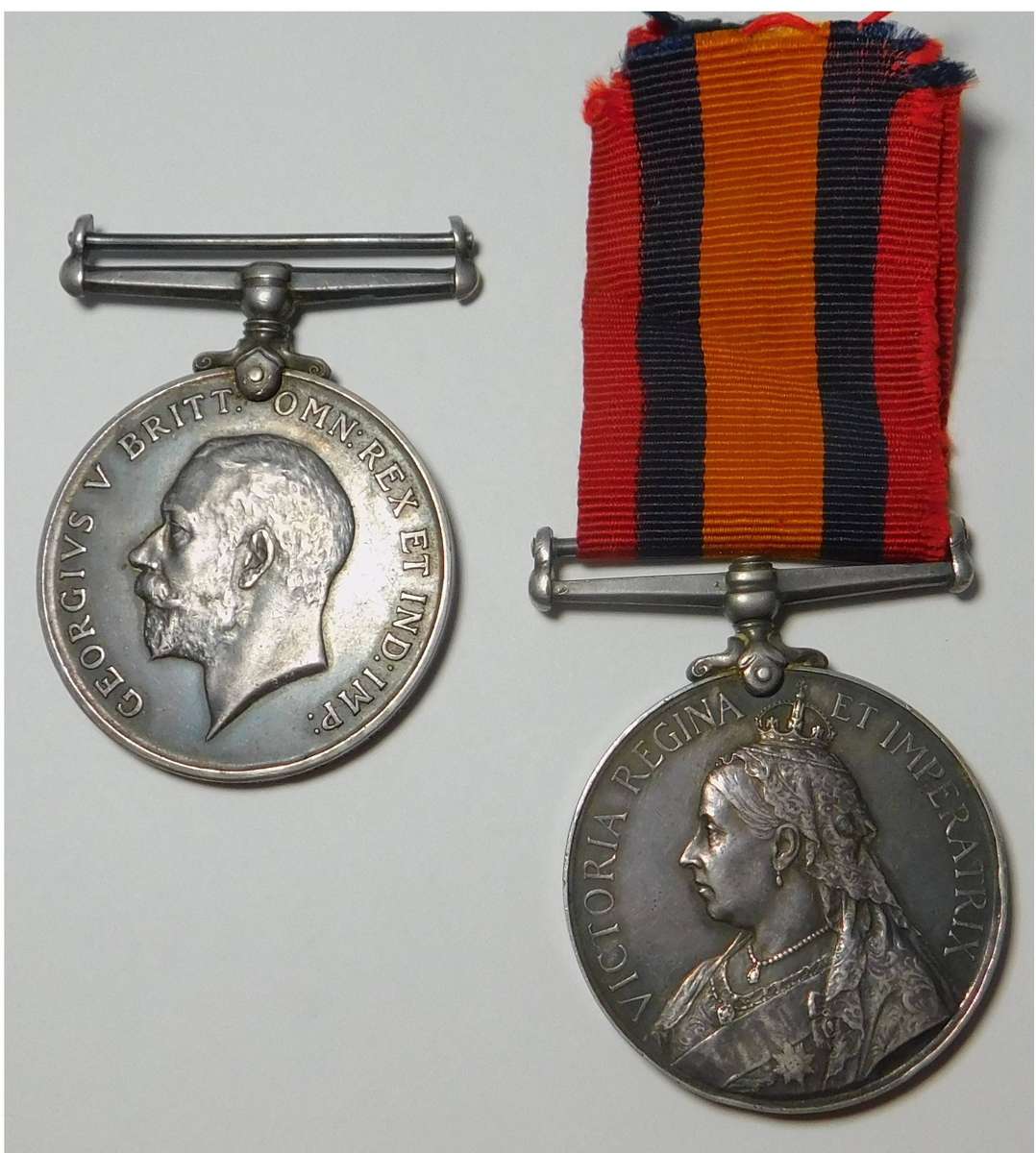 Queen's & British War Medals to C.G. Higgins