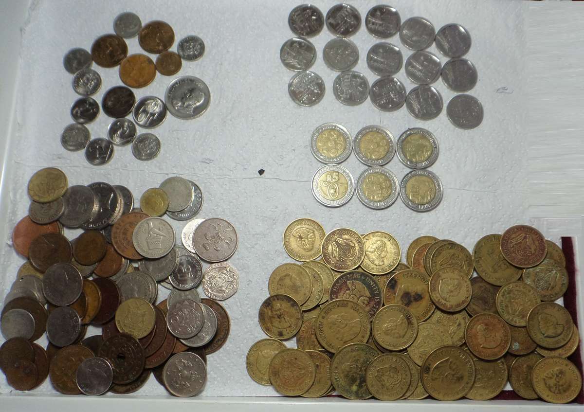 Collection of South African and International Coins